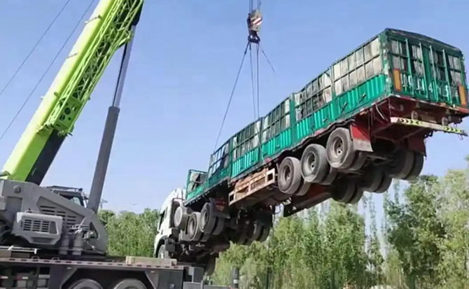 铁锋区道路脱困救援案例